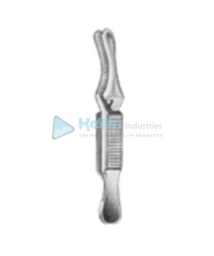 Dieffenbach Bulldog Heomstatic Forceps Curved 3.5cm/1½"