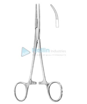 Kelly-Rankin Hemostatic Forceps BJ Curved 16cm/6¼"