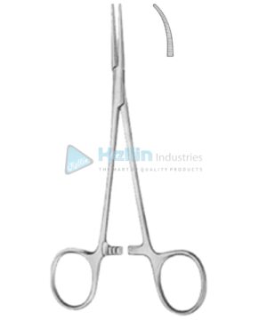 Leriche Hemostatic Forceps BJ Curved 15cm/6"