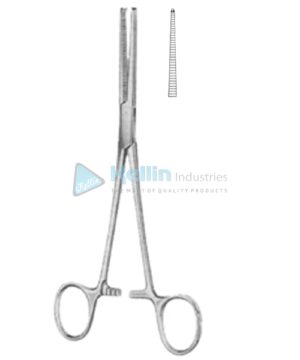 Ochsner-Kocher Hemostatic Forceps BJ Straight 1:2 16cm/6¼"