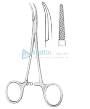 Mosquito-Dandy Hemostatic Forceps BJ Lateral Cvd 12cm/4¾" Cross Srtd