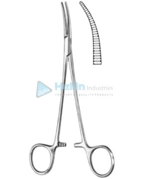 Fuchsig Hemostatic Forceps BJ Curved 19cm/7½"