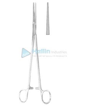 Bengolea Hemostatic Forceps BJ Straight 26cm/10¼" Cross Serrated