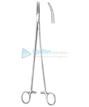 Bridge Hemostatic Forceps BJ Curved 27cm/10½"