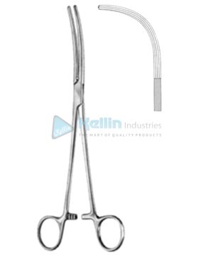 Crafoord-Sellors Hemostatic Forceps BJ Full Curved 22cm/8¾"