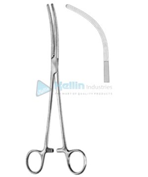 Crafoord-Sellors Hemostatic Forceps BJ Curved 23cm/9"