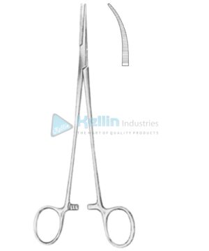 Heiss Ligature and Dissecting Forceps BJ Sightly Curved 20cm/8"