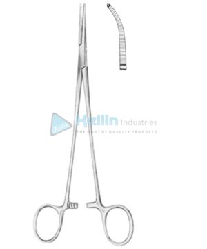 Heiss Ligature Forceps BJ Curved 1:2 20cm/8"