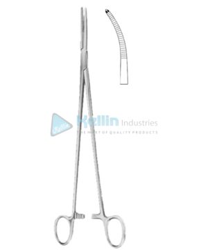 Toennis Dissecting Forceps BJ Curved 26cm/10¼"
