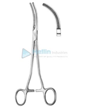 Rogers Parametrium Forceps BJ Full Curved 24cm/9½"