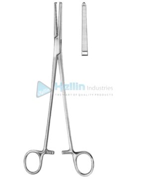 Hozlbach Hysteretomy Forceps BJ Stragight 1:2 23.5cm/9¼"