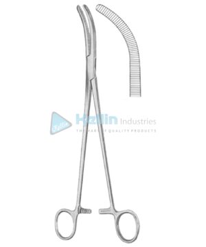 Wertheim Hysterectomy Clamps BJ 25cm/10"