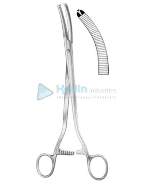 Wertheim Hysterectomy Clamp Forceps SJ 1:2 24cm/9½"