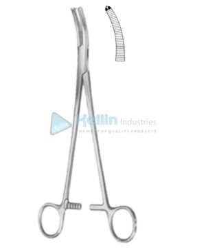 Wertheim Vaginal Forceps BJ More Curved 22cm/8¾"