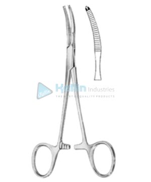 Baby-Mikulicz Peritoneal Clamp Forceps BJ 14cm/5½"