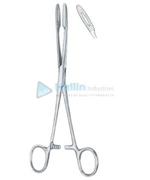 Gross-Maier Polypus Forceps BJ Curved 20cm/8" With Ratchet