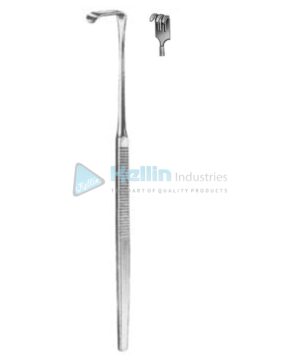 Trachea Retractors Blunt 3 Prongs 16cm/6¼" Flexible
