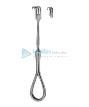 Volkmann Trachea Retractors Sharp 2 Prongs 11cm/4½"