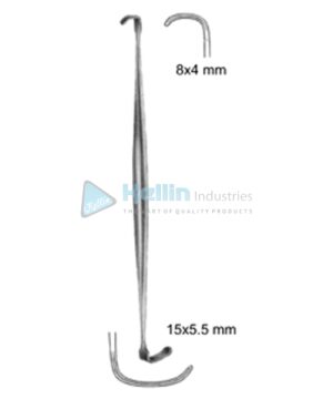 Rangell-Davis Retractors 8x4mm 14cm/5½"