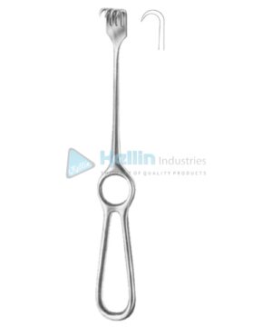 Volkmann Retractors Sharp 1 Prong 22cm/8¾"