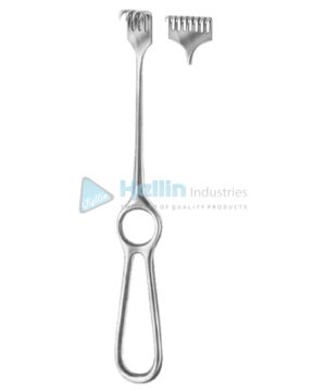 Volkmann Retractors Semi-Sharp 8 Prongs 9x40 22cm/8¾"