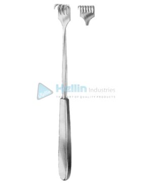 Volkmann Retractors Sharp 6 Prongs 9x29mm 23cm/9"