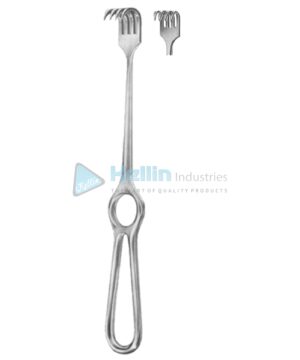 Kocher Retractors Sharp 4 Prongs 15x20mm 21.5cm/8½"