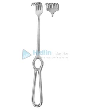 Kocher Retractors Sharp 8 Prongs 15x40mm 21.5cm/8½"