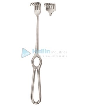 Kocher Retractors Blunt 6 Prongs 15x30mm 21.5cm/8½"
