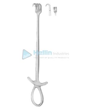 Murphy Retractors Sharp 2 Prongs 22.5cm/9"