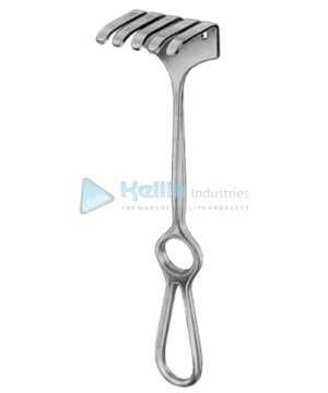 Isreal Retractors 5 Prongs 40x50mm 25cm/10"