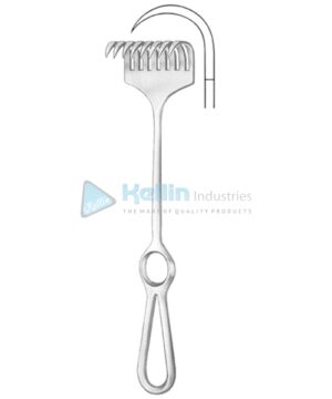 Koerte Retractors Sharp 8 Prongs 25cm/10"