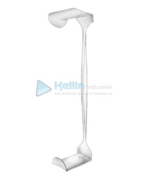 Morris Retractors Double 45x50mm/50x50mm 24cm/9½"