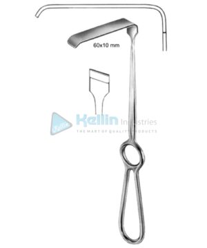 Kirsch Retractors for Maxillofacial Surgery 60x10mm 20cm/8"