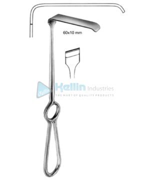 Kirsch Retractors for Maxillofacial Surgery 60x10mm 20cm/8"