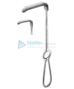 Retractors for Maxillofacial Surgery 25X7mm 22cm/8¾"