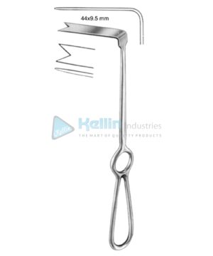 Spina-Nasalis Retractors for Maxillofacial Surgery 40x9.5mm 22cm/8¾"