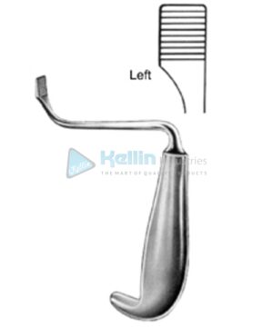 Tessier Retractors for Maxillofacial Surgery 15cm/6" Left