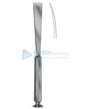 Tessier Osteotome for Maxillofacial Surgery Curved 10mm 20.5cm/8"