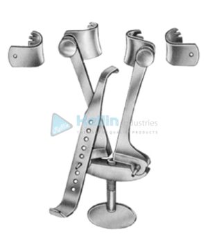 Henner(Lempert) Retractors 12cm/4½" Complete with 2 Pairs Blade and Centre Blade