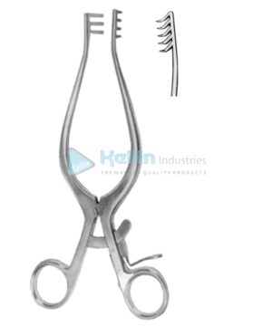 Weitlaner Retractors 5x6 Teeth Sharp 25cm/10"