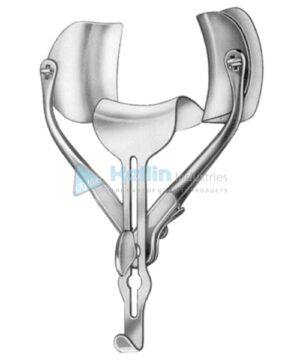 Ricard Abdominal Retractors 28cm/11" Complete with Lateral and Central Blades