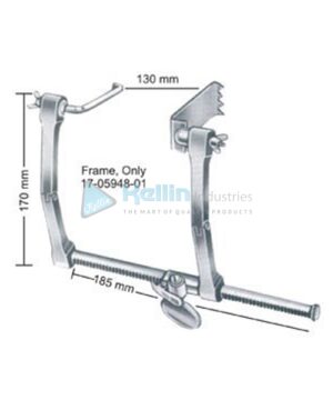 Scoville-Haverfield Retractors 130cm/5" Opening with 3 Pair of Blades