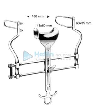 Balfour Abdominal Retractors 180mm Opening Complete