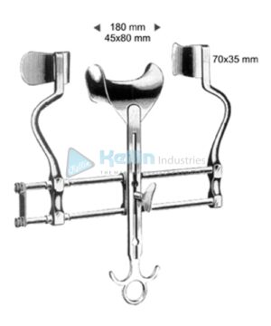 Balfour Abdominal Retractors 180mm Opening Complete