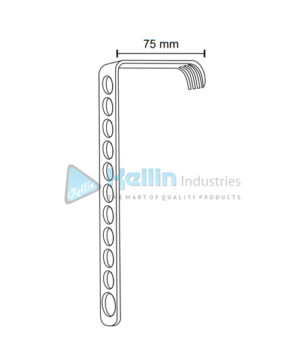 Deep Long blade 75 x 25mm Wide