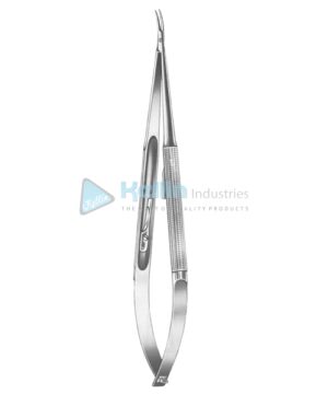Micro Needle Holders Curved 18.5cm/7¼" With Ratchet