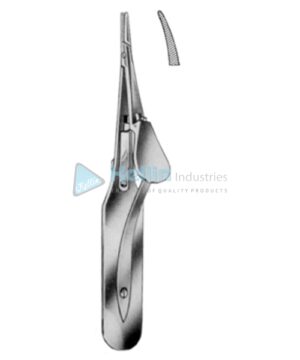 Arruga Micro Needle Holders Curved 14cm/5½"