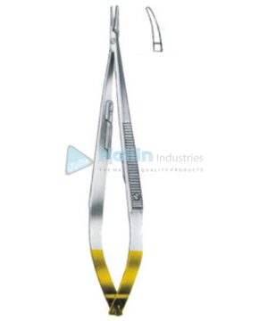 Castroviejo Micro Needle Holders Curved 21cm/8¼" Smooth