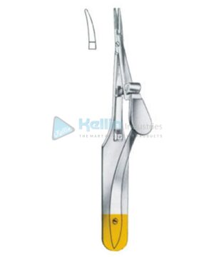 Arruga Micro Needle Holders Curved 14cm/5½" Smooth